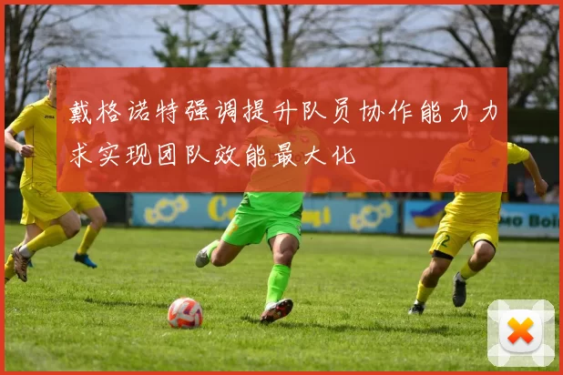 戴格诺特强调提升队员协作能力力求实现团队效能最大化